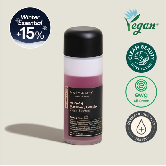 Mary & May Vegan Blackberry Complex Cream Essence NWT❤️❤️🔥 - Picture 9 of 15